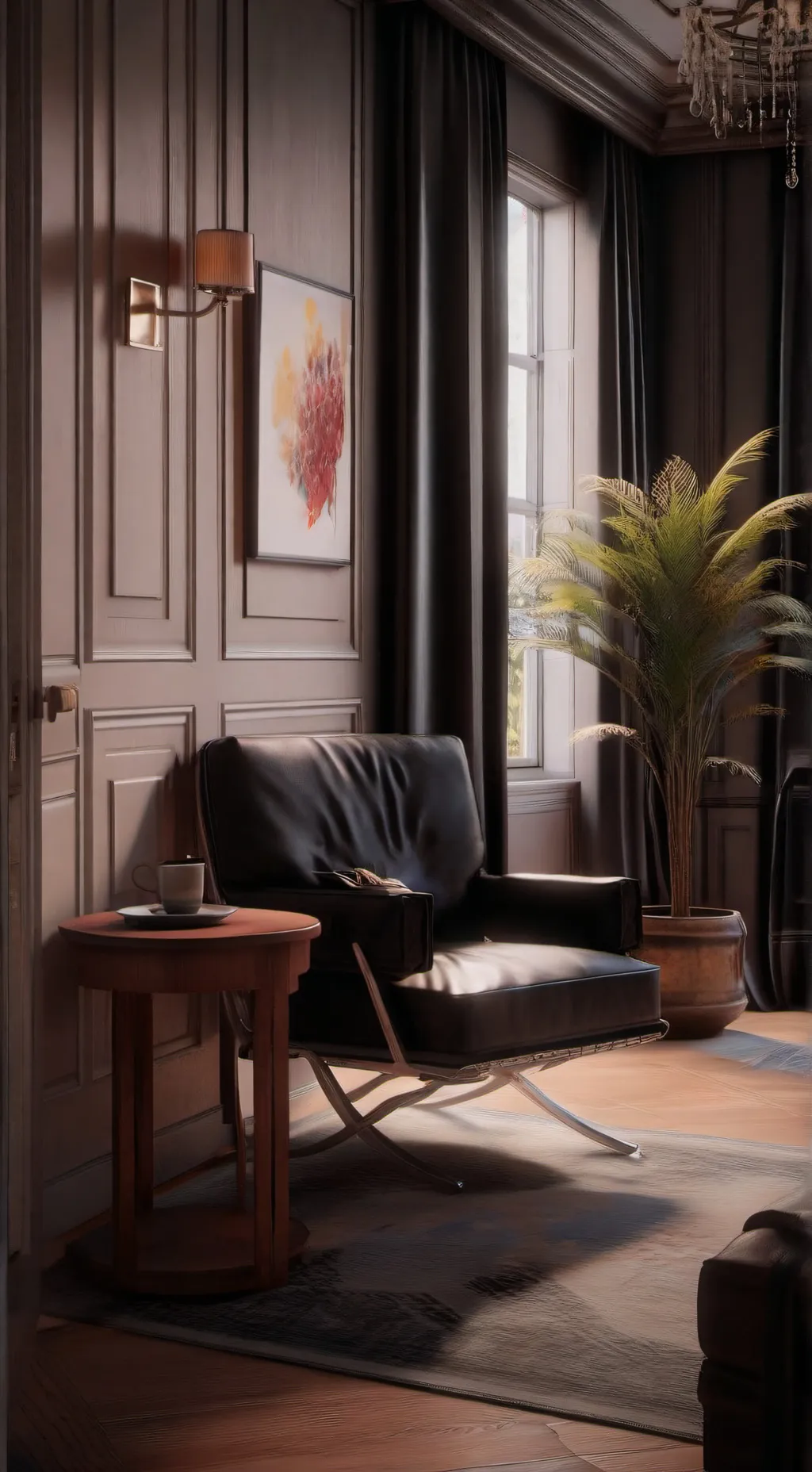 ai character: COD broke in background