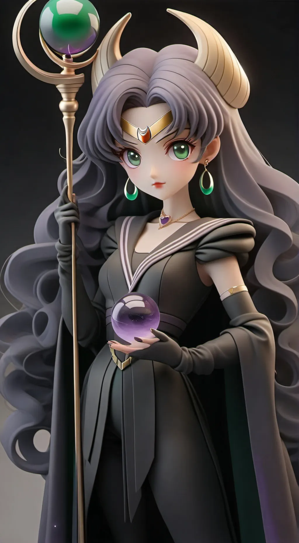 ai character: Queen Hanako background