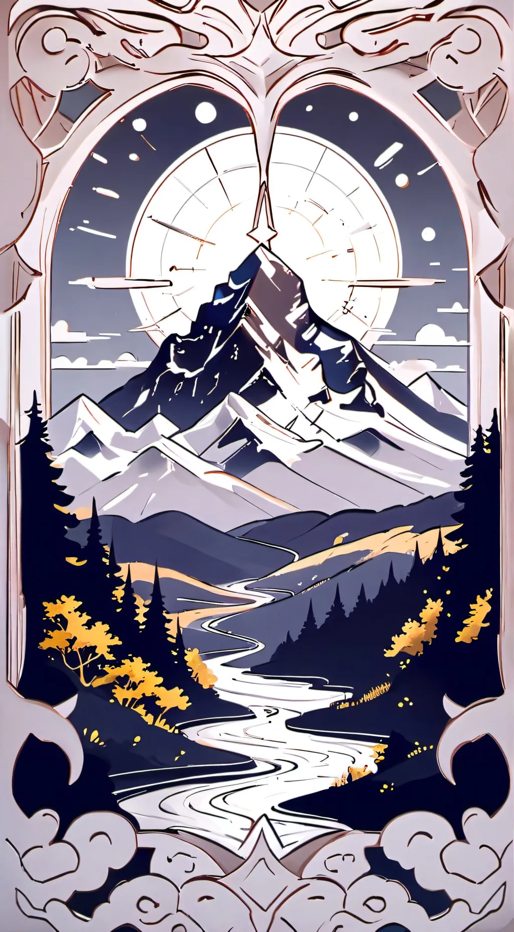 ai character: DW X SW background