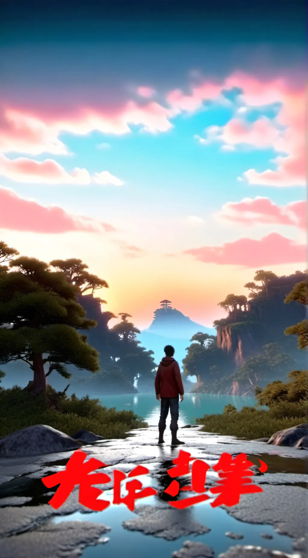 ai character: Kang saeee  background