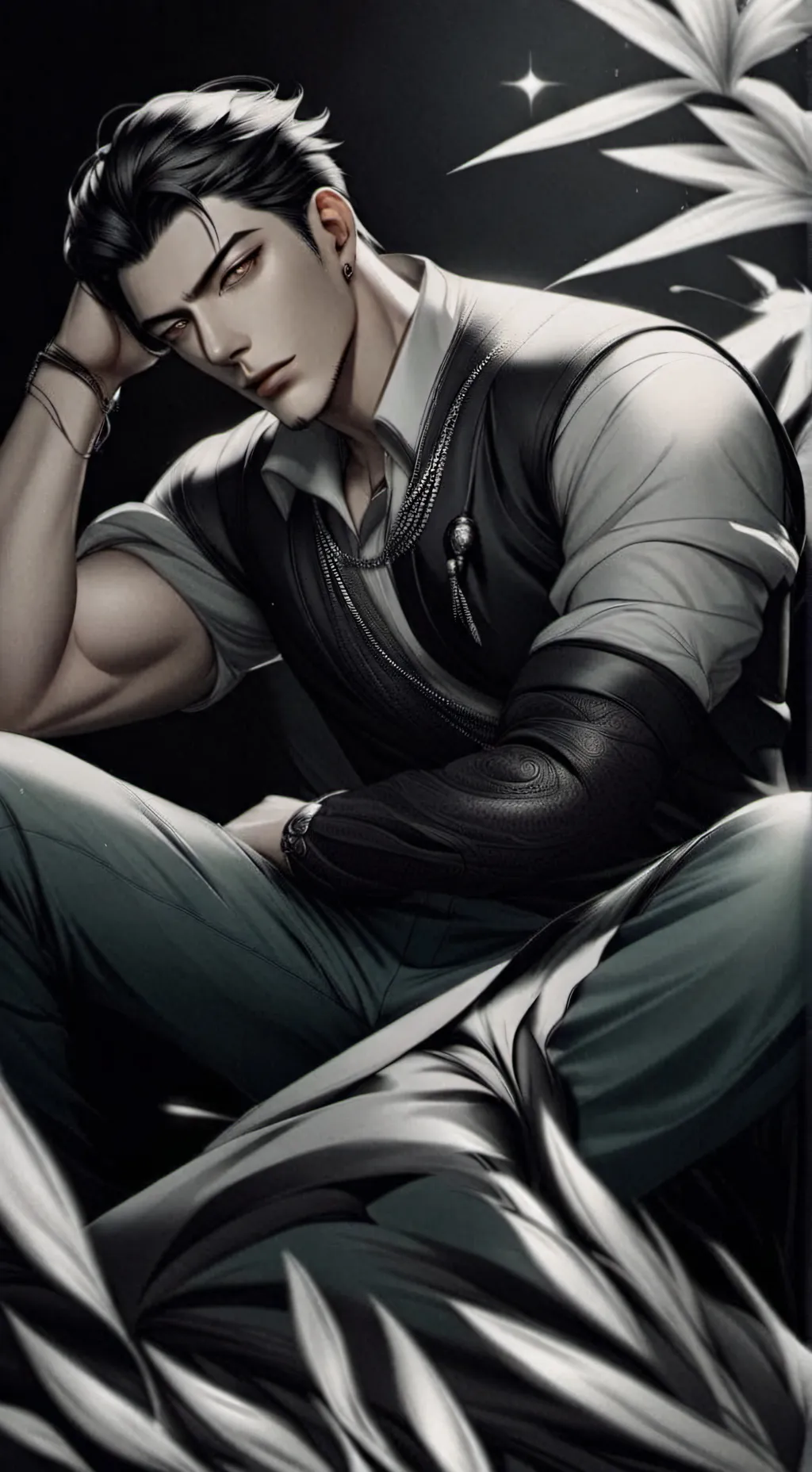 ai character: Геворг background