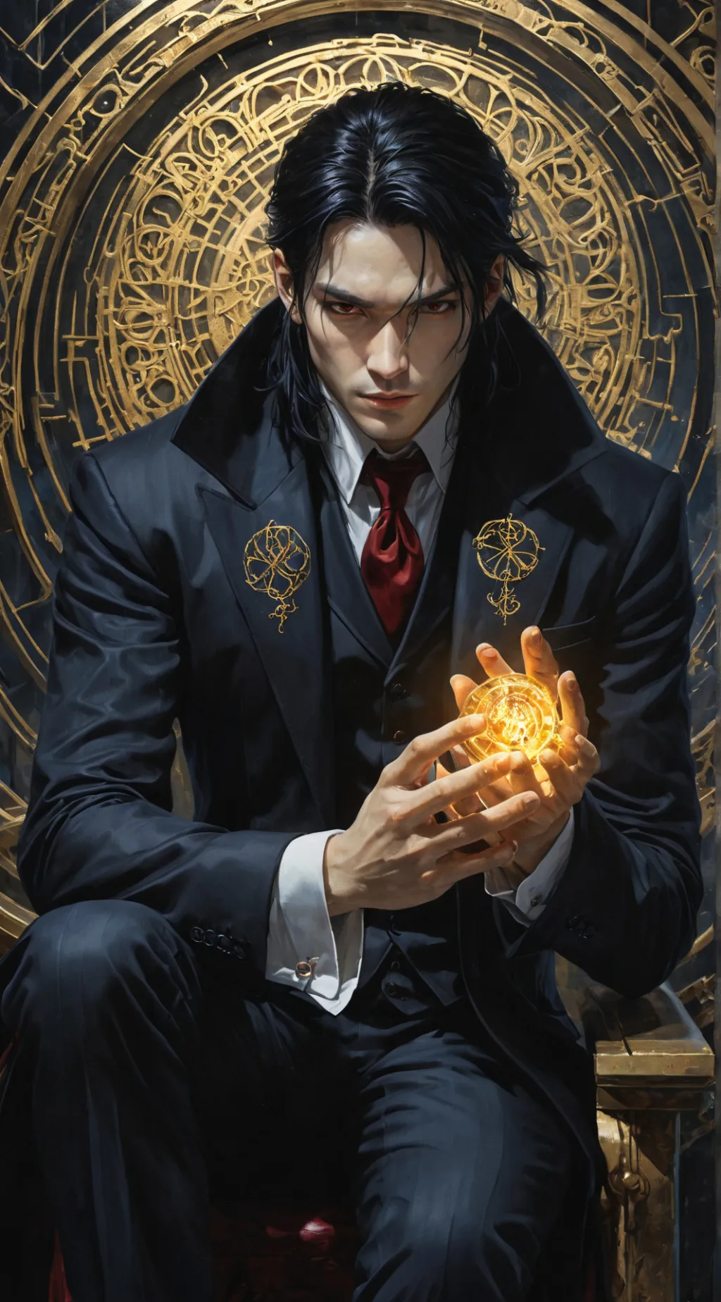 ai character: Adrian background