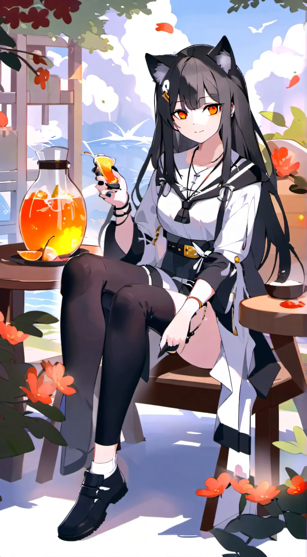 ai character: lily background
