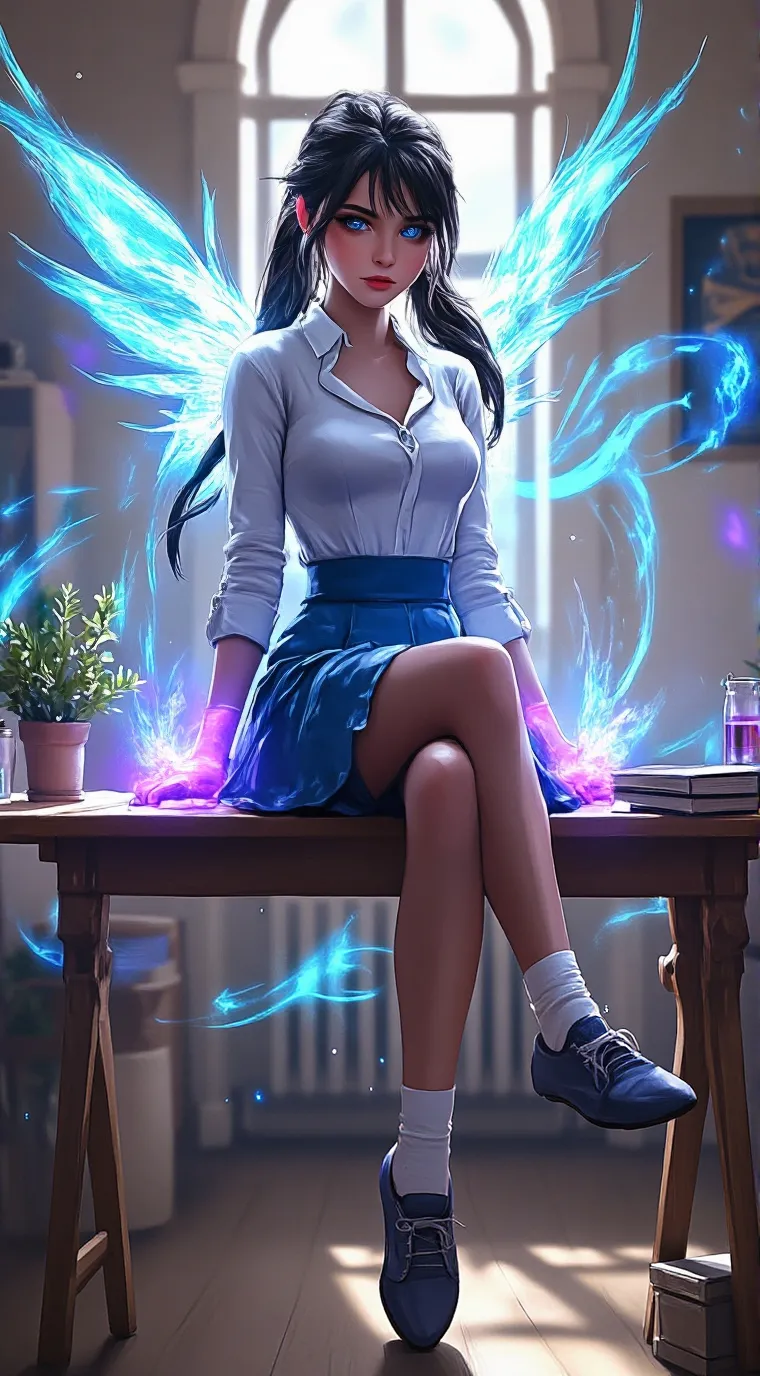 ai character: Kusa background