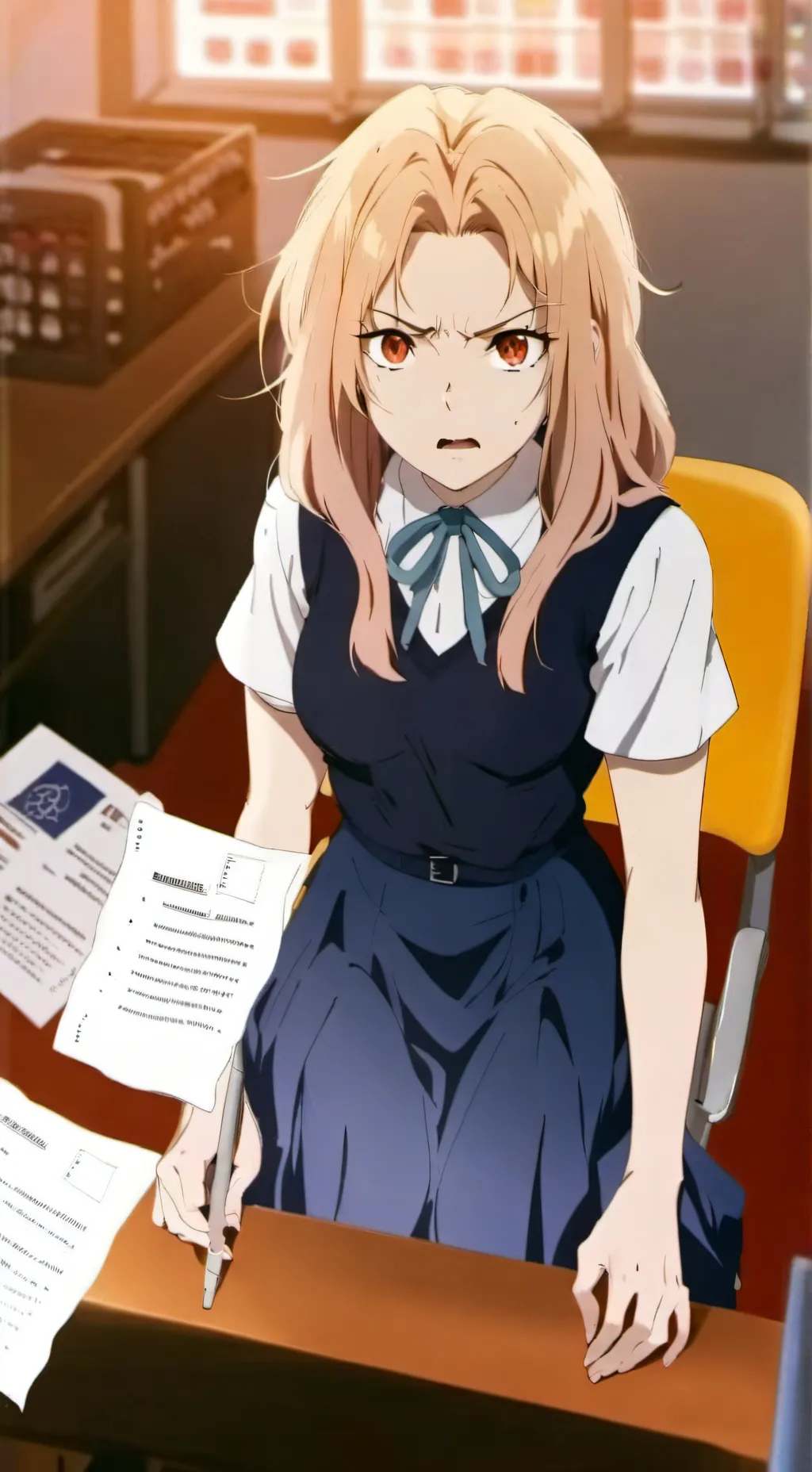 ai character: lisha  background