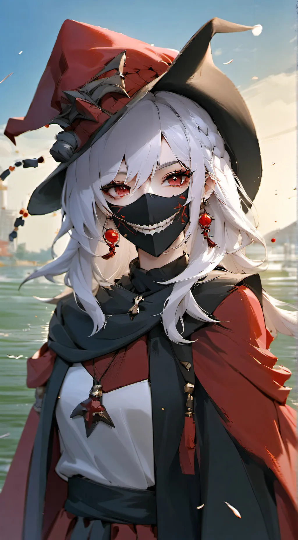 ai character: Luna background