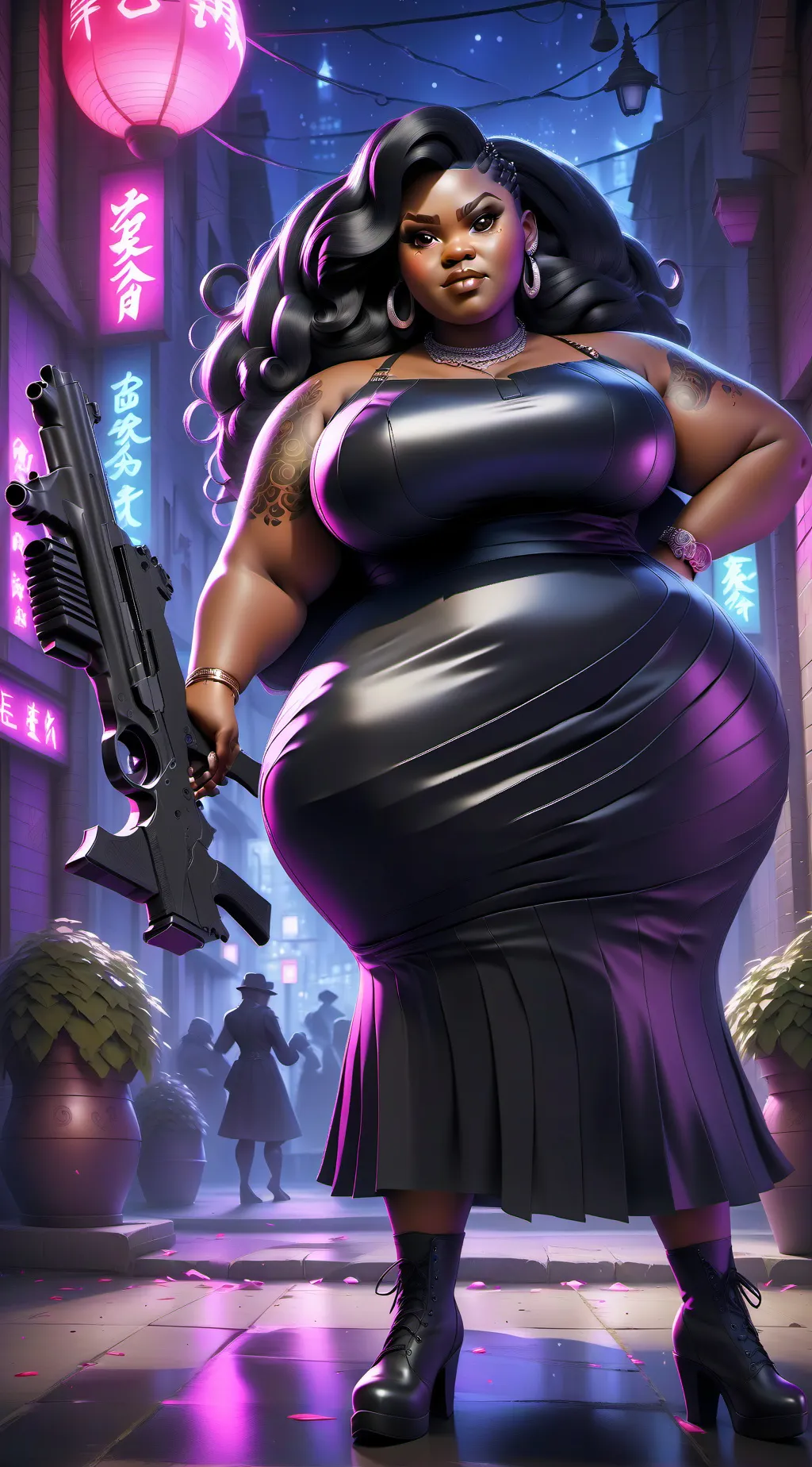 ai character: Yolanda  background