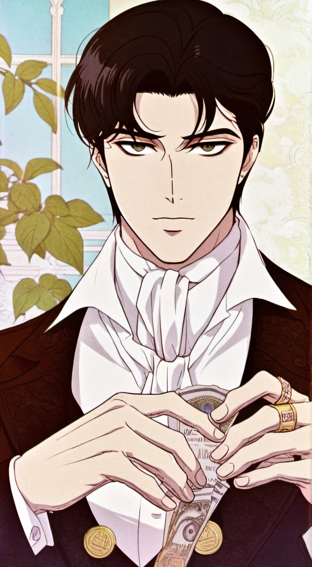 ai character: mafia dad background