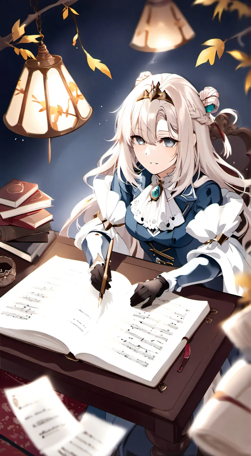ai character: the cupid's home♡ background