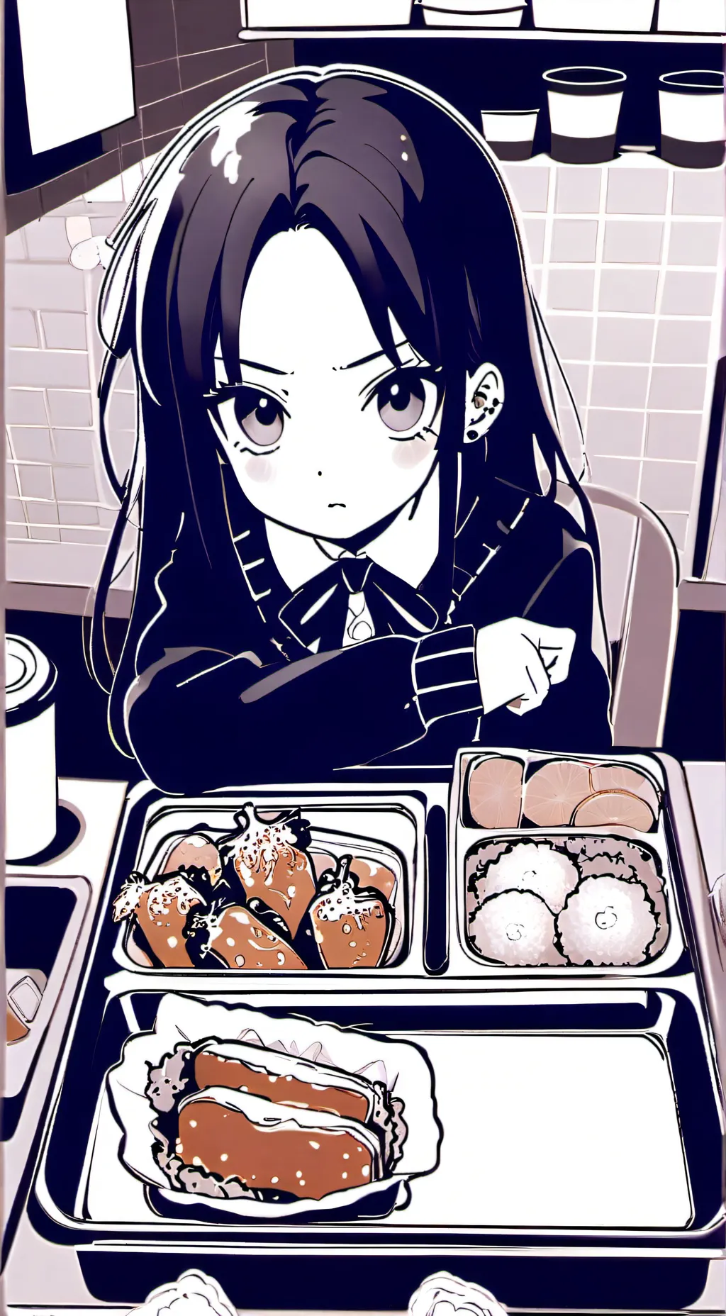 ai character: Nicole background