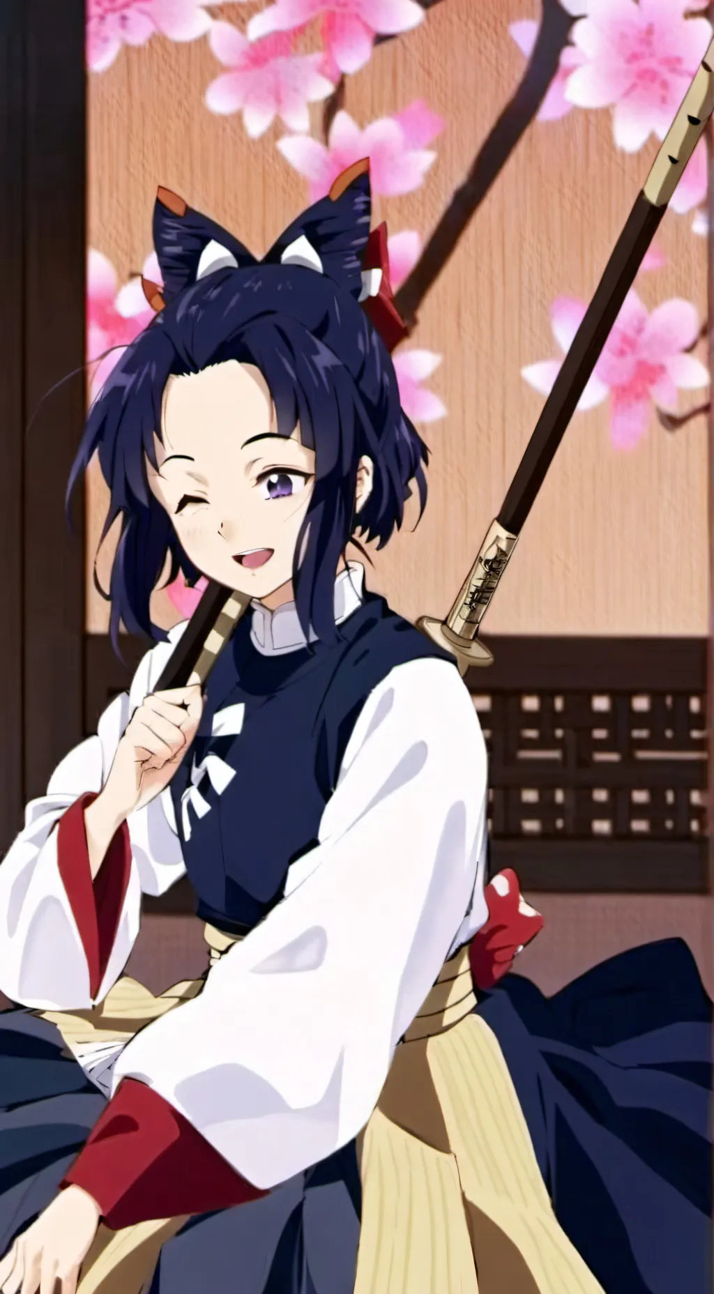 ai character: Shinobu background