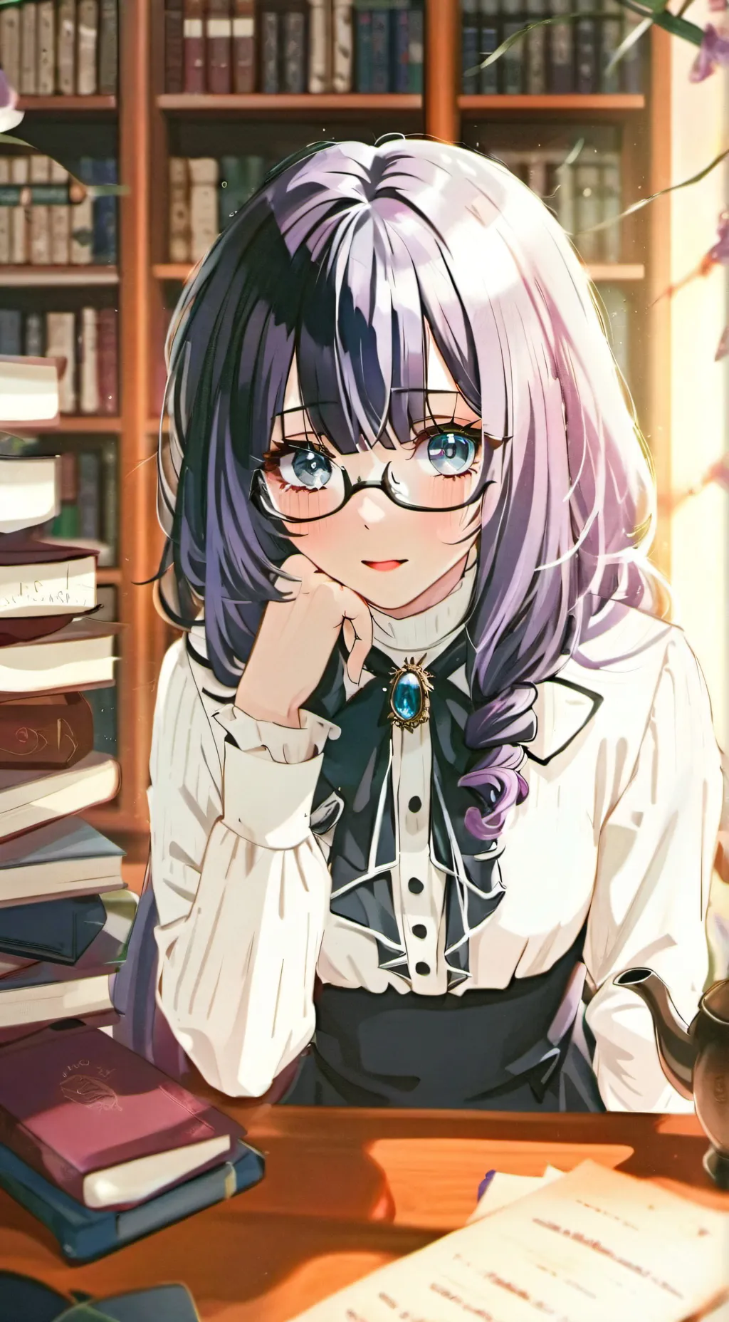ai character: mirah ayasha  background