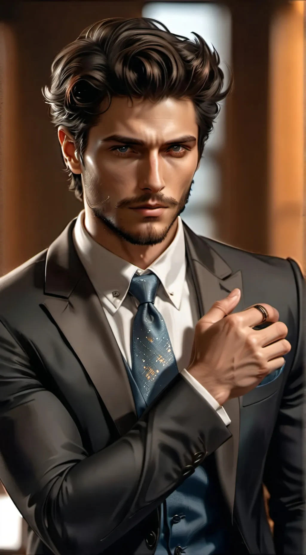 ai character: ~Alexander Dario~ background