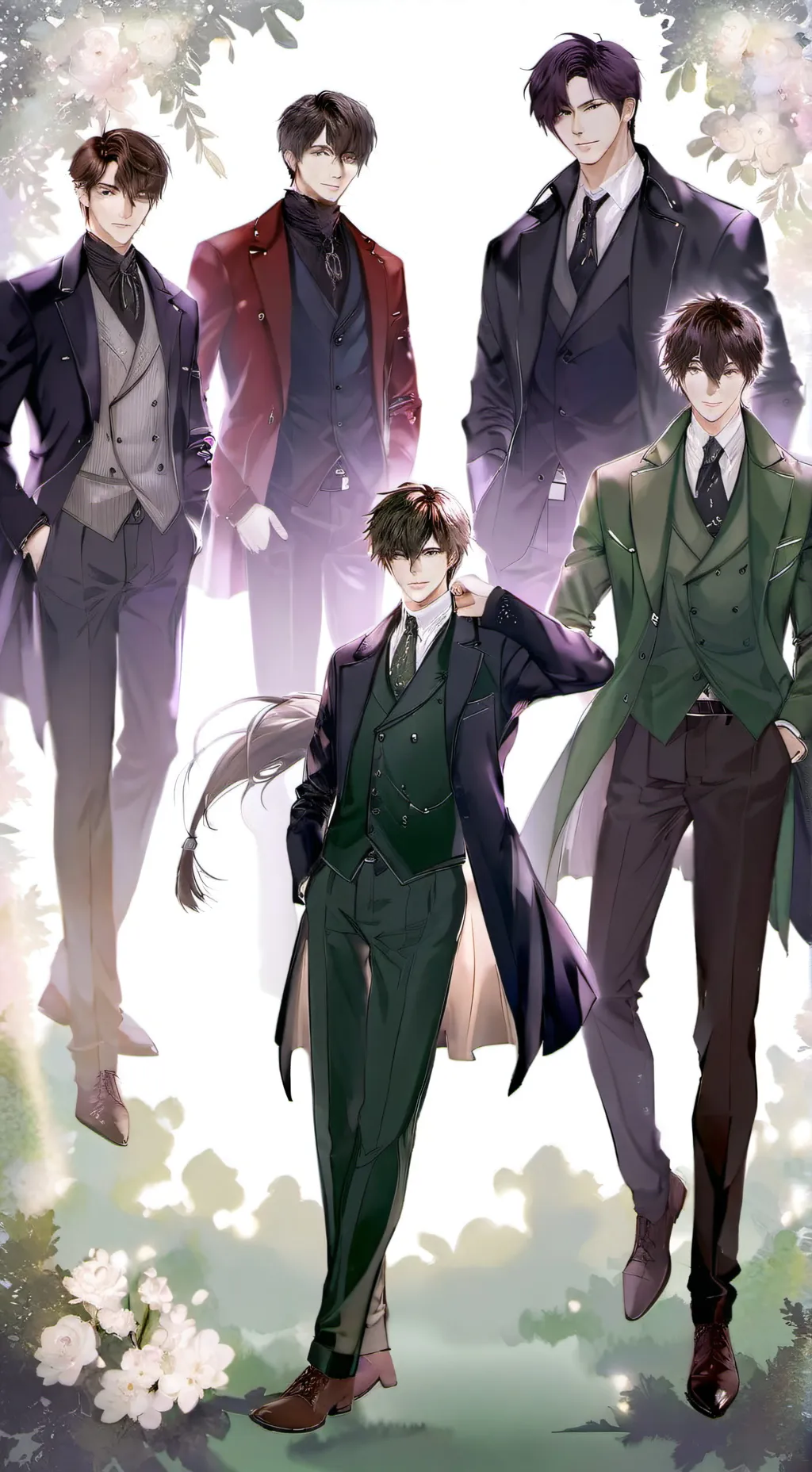 ai character: Slytherin boys background