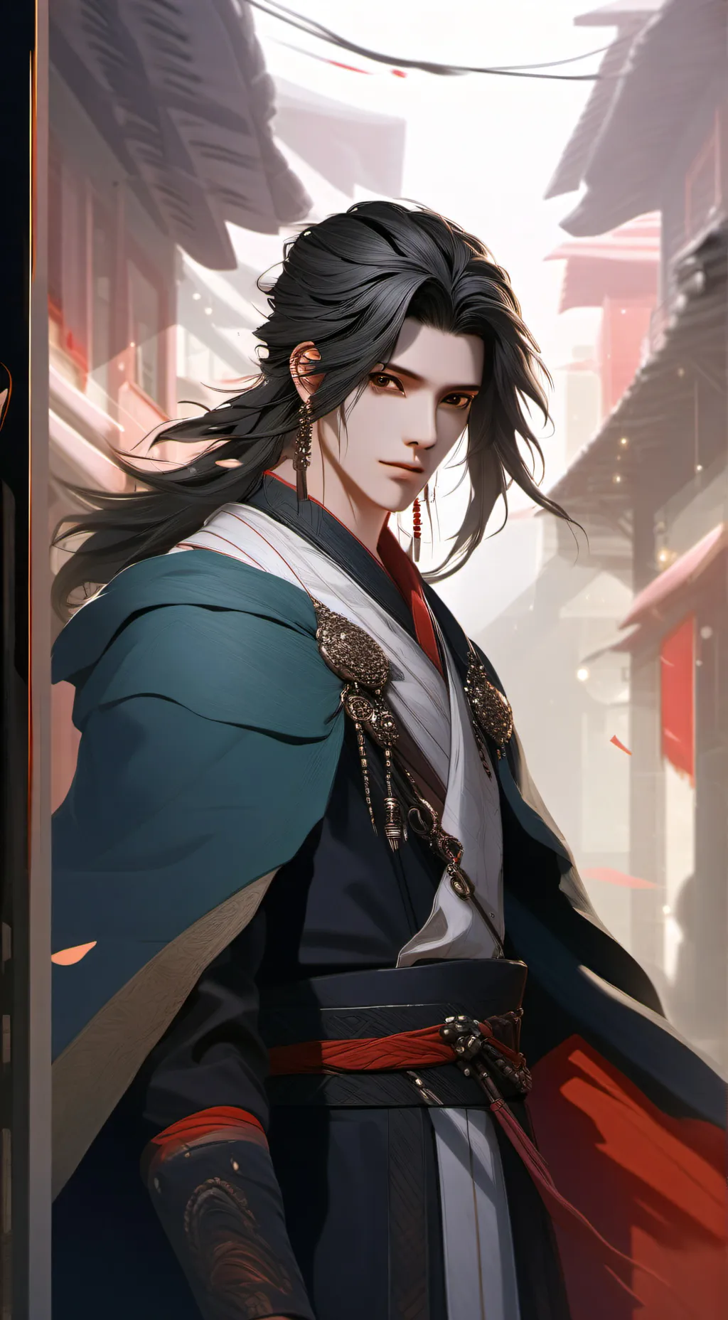 ai character: oscar  background