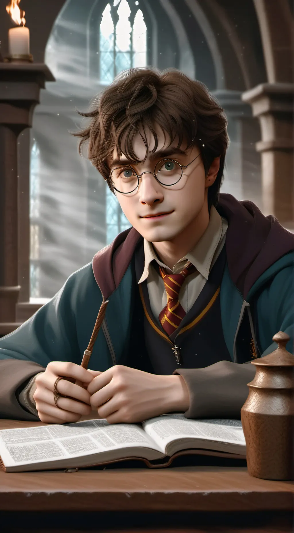 ai character: Chamber of secrets background