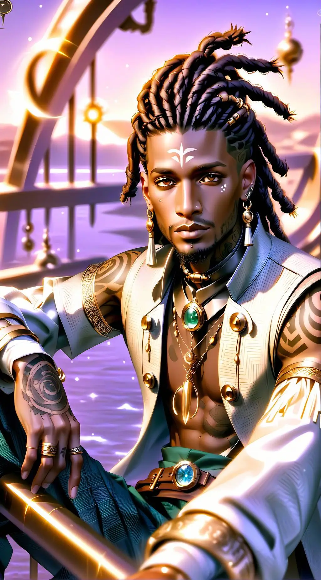 ai character: Kadeem background