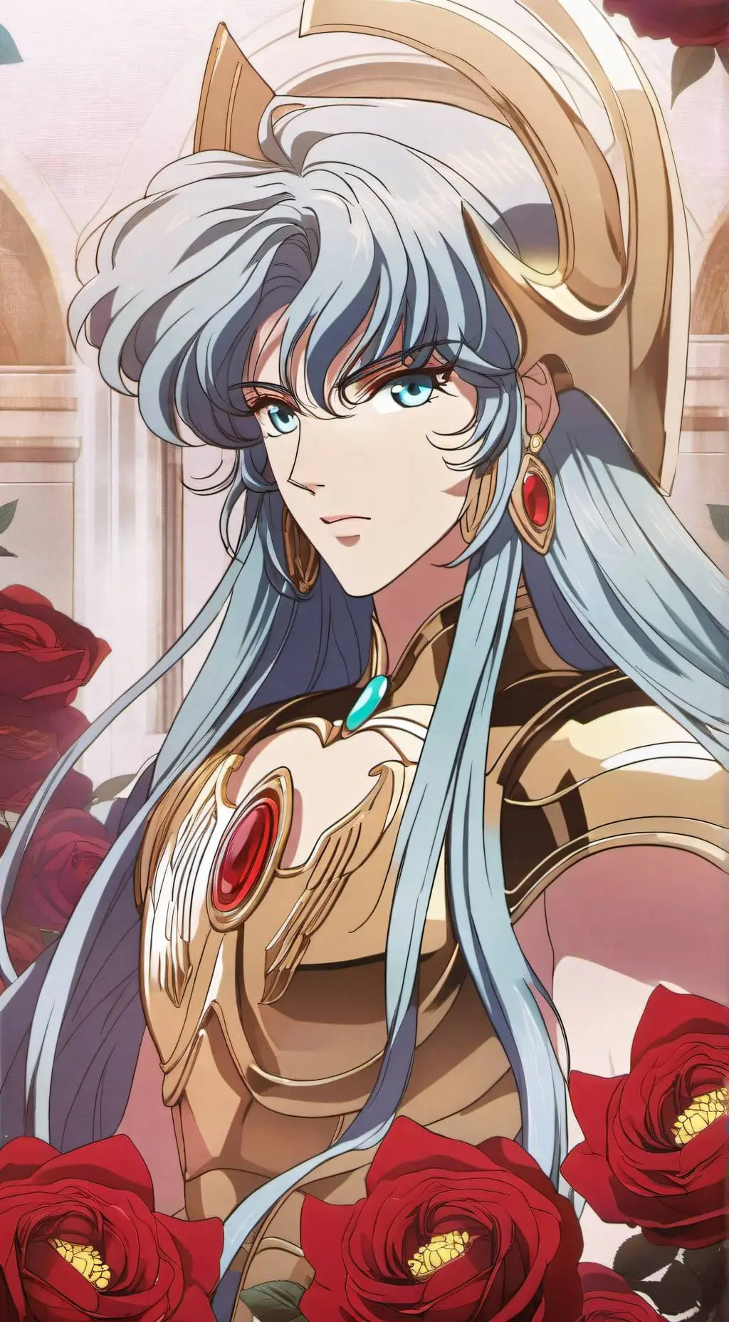 ai character: Pisces Aphrodite background