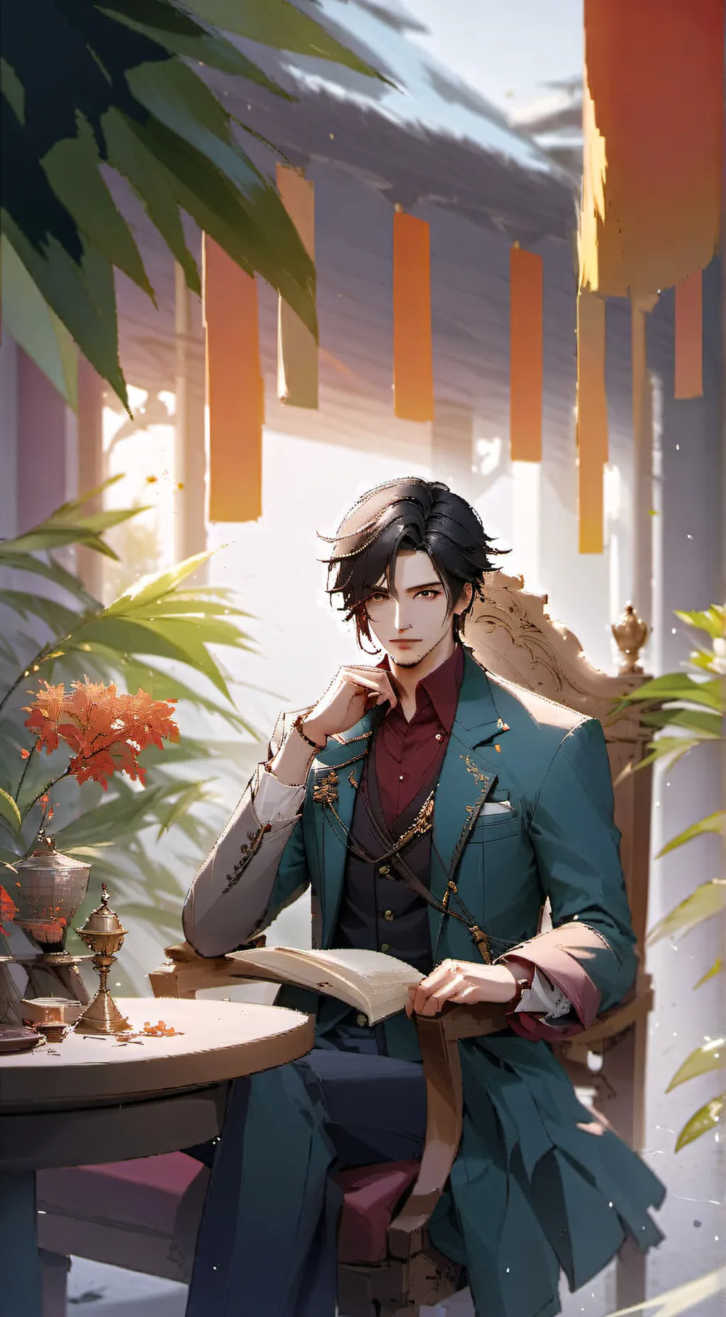 ai character: dirk background
