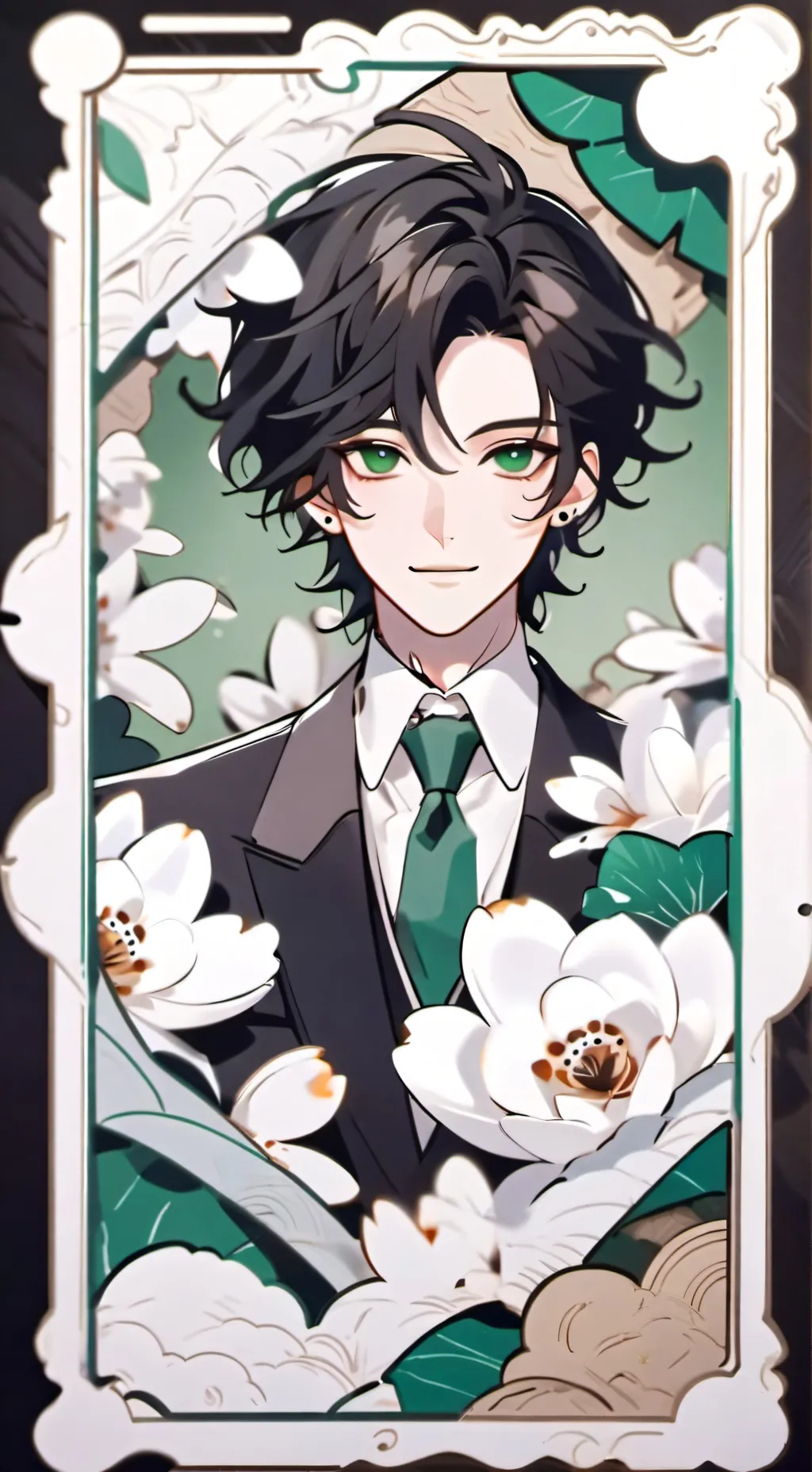 ai character: Vince  background