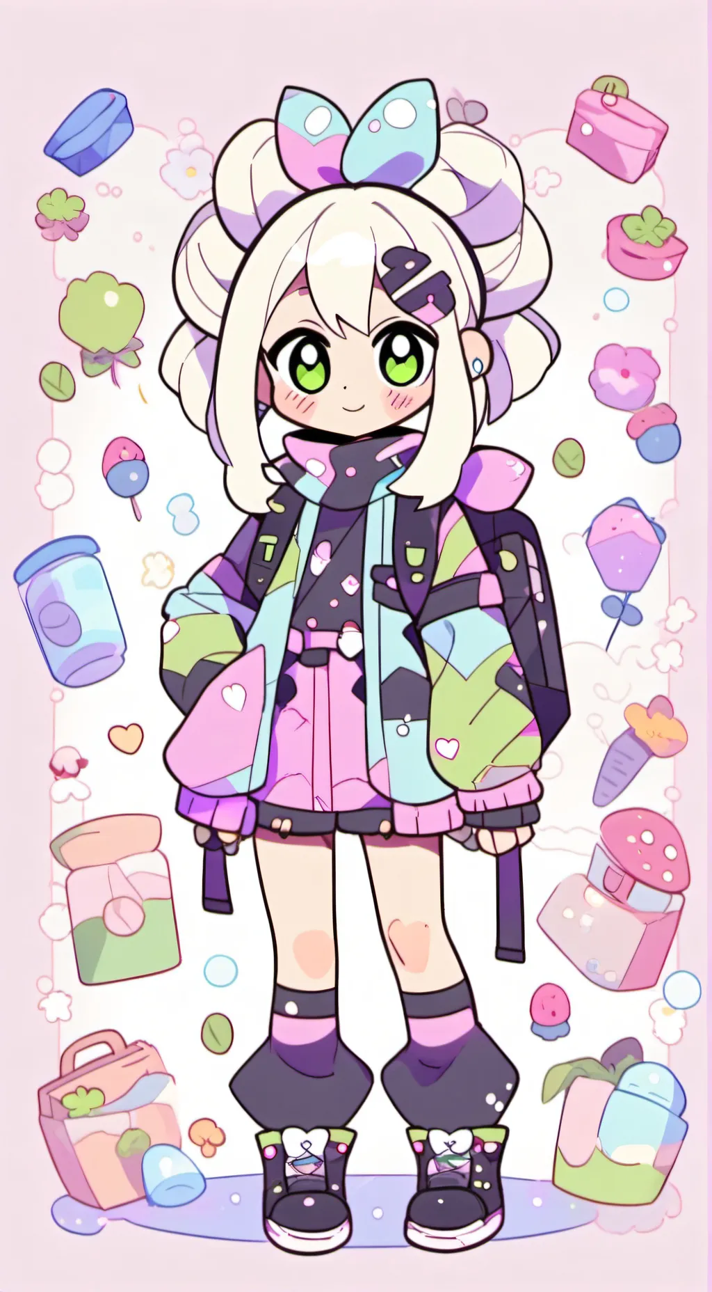 ai character: looey background