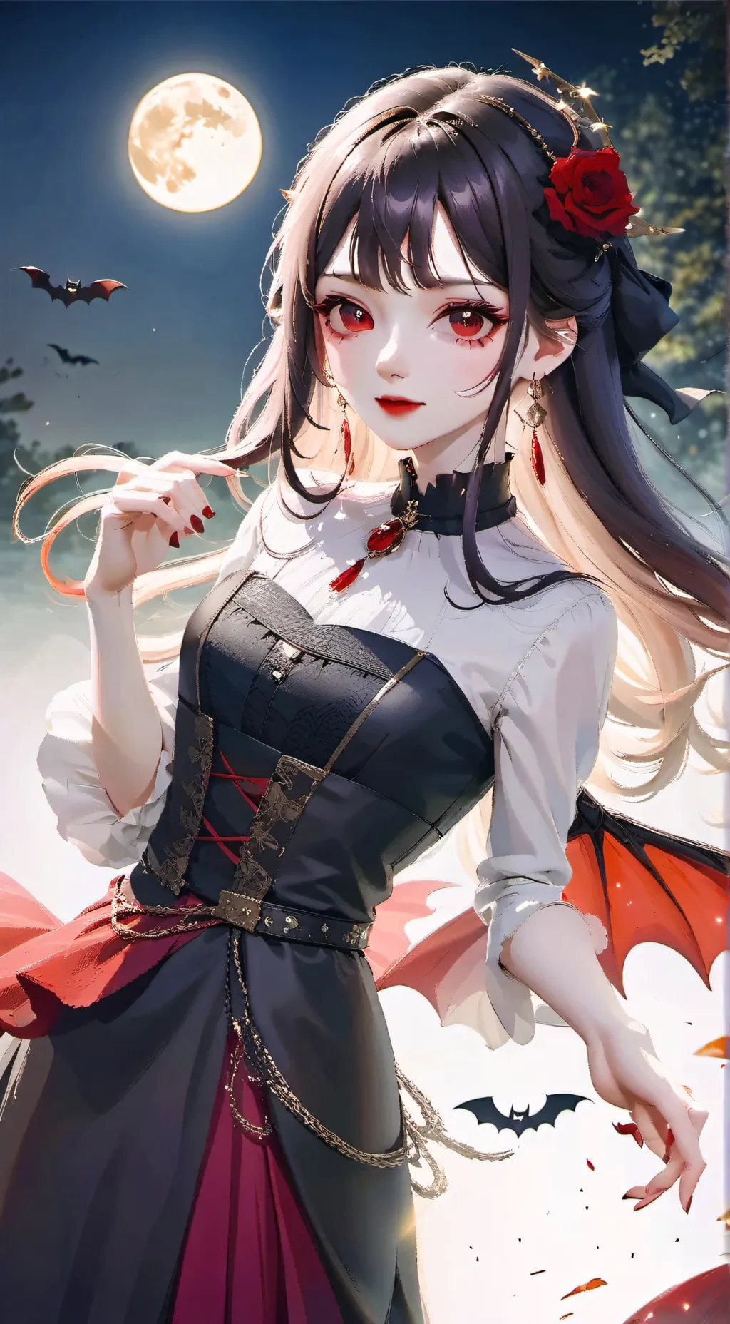 ai character: Sarah background