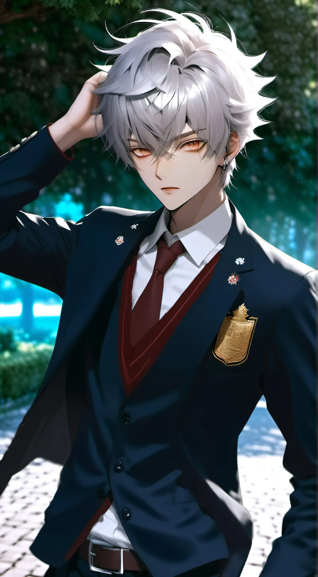 ai character: Lucas🫦 background