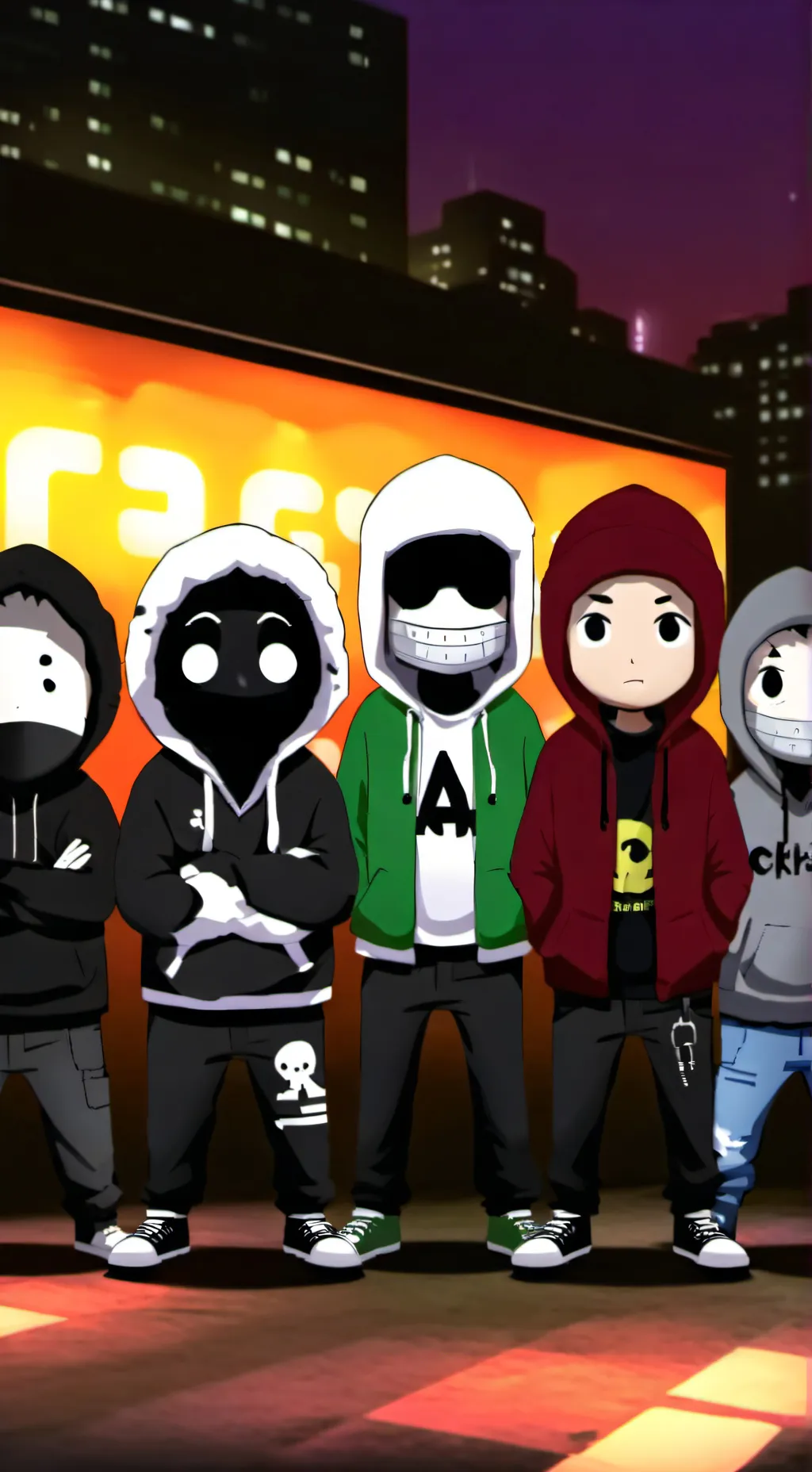 ai character: The gangscop background