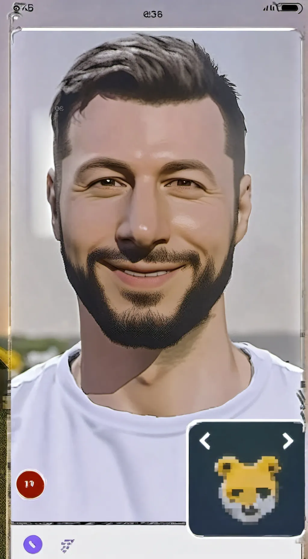 ai character: Cant say stuff guy background