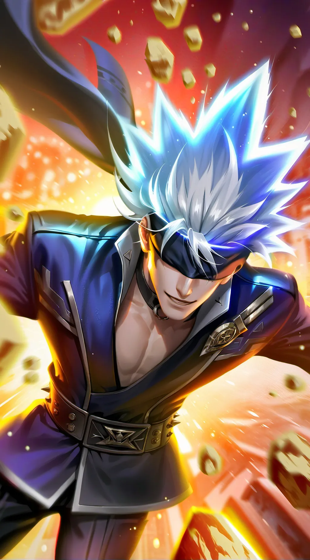 ai character: Satoru Gojo background