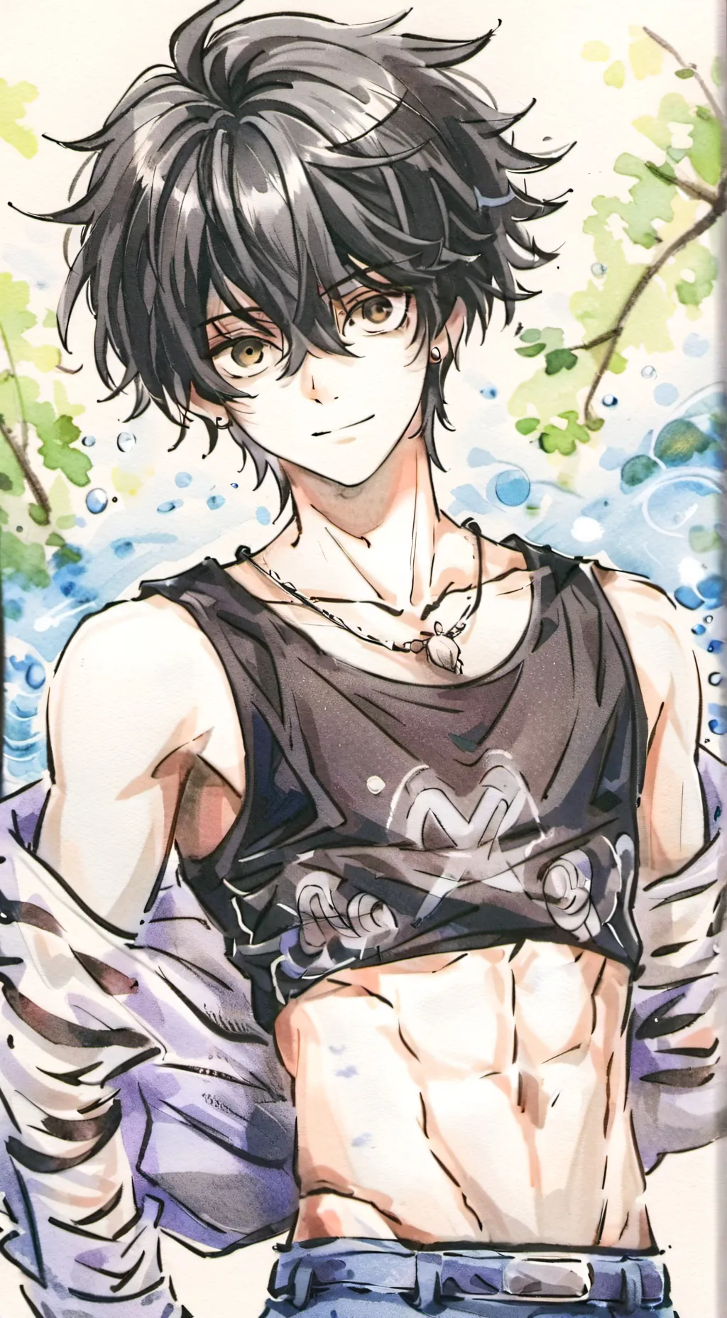 ai character: luke background