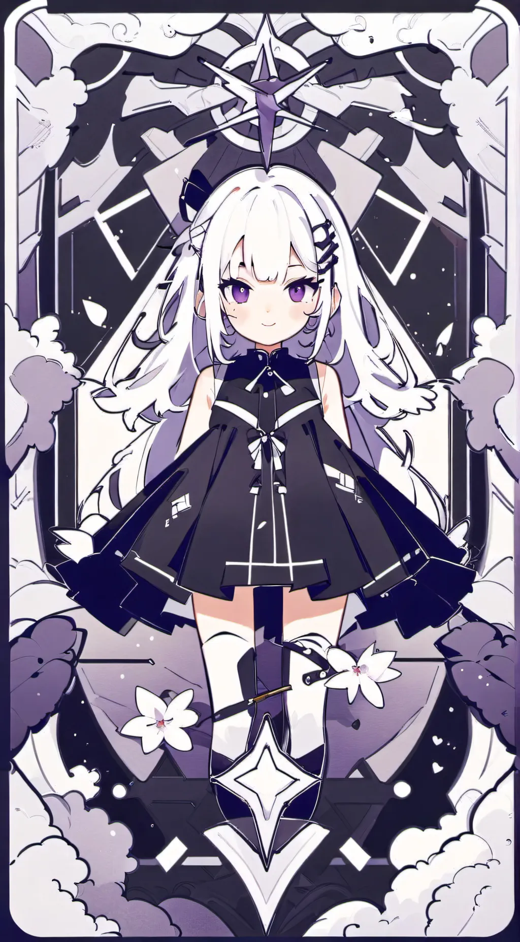 ai character: Lana x abbie background