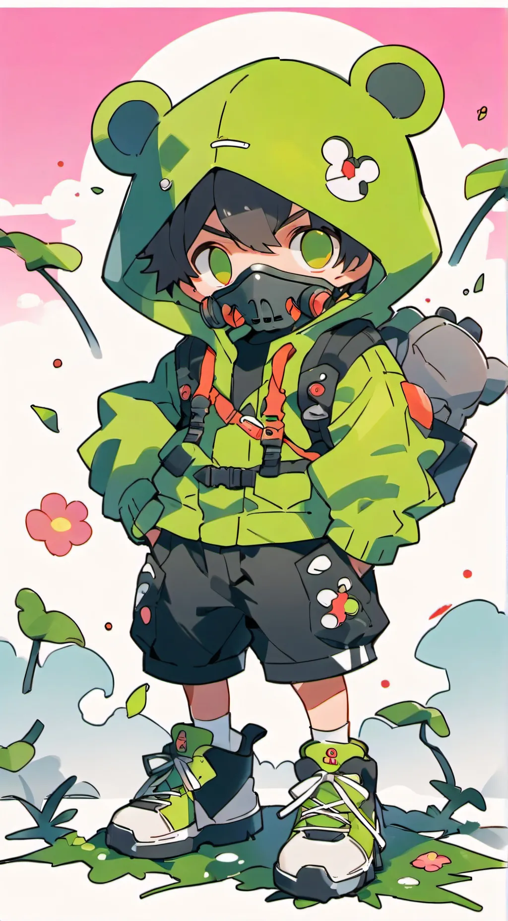 ai character: Awsamdude background