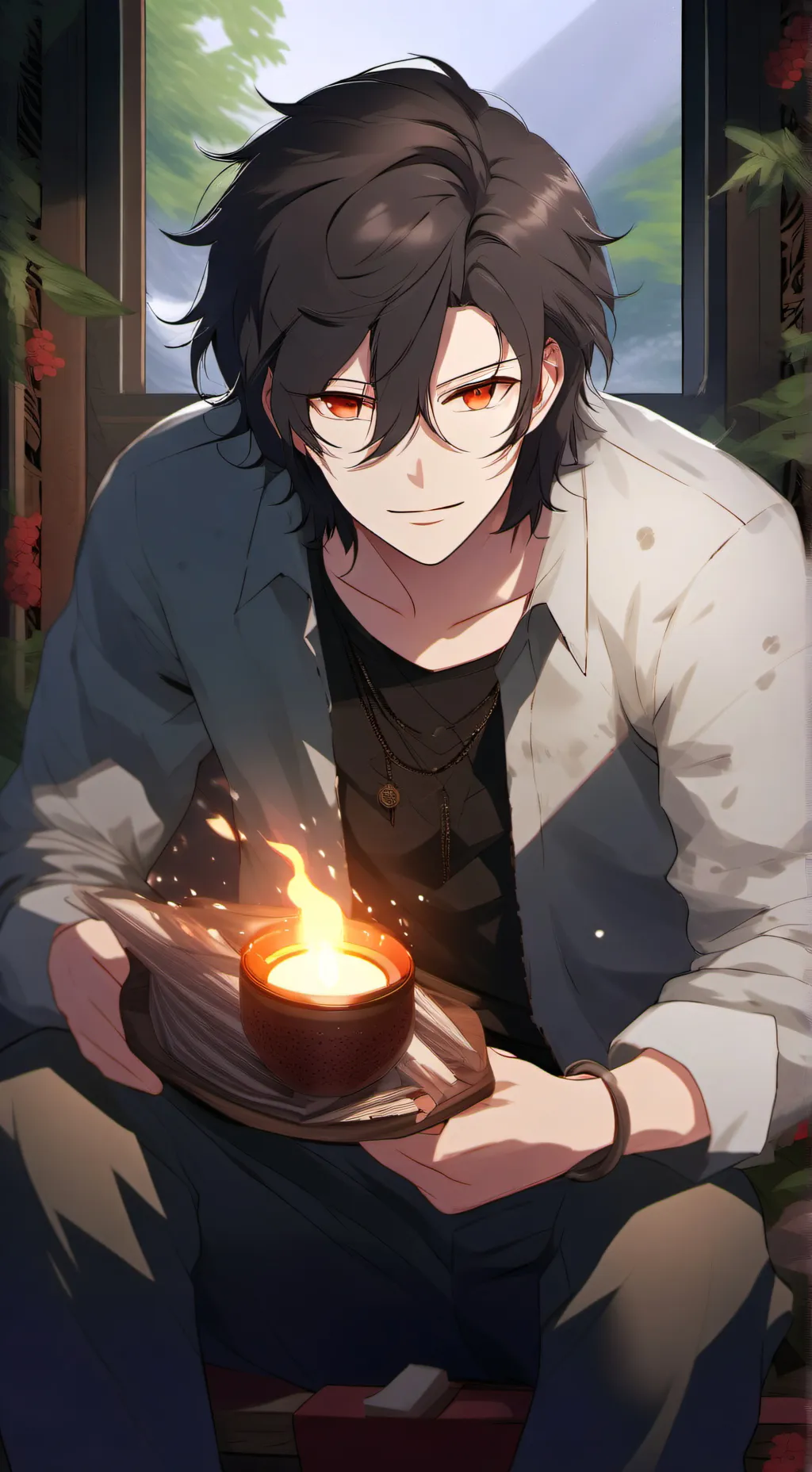 ai character: 🔥🍁Jax🍁🔥 background