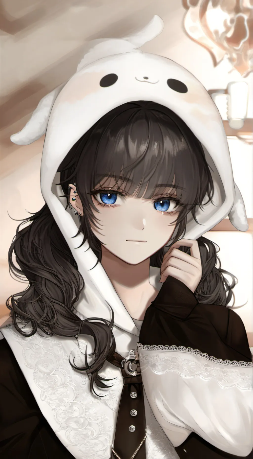 ai character: Angel Snapped.. background