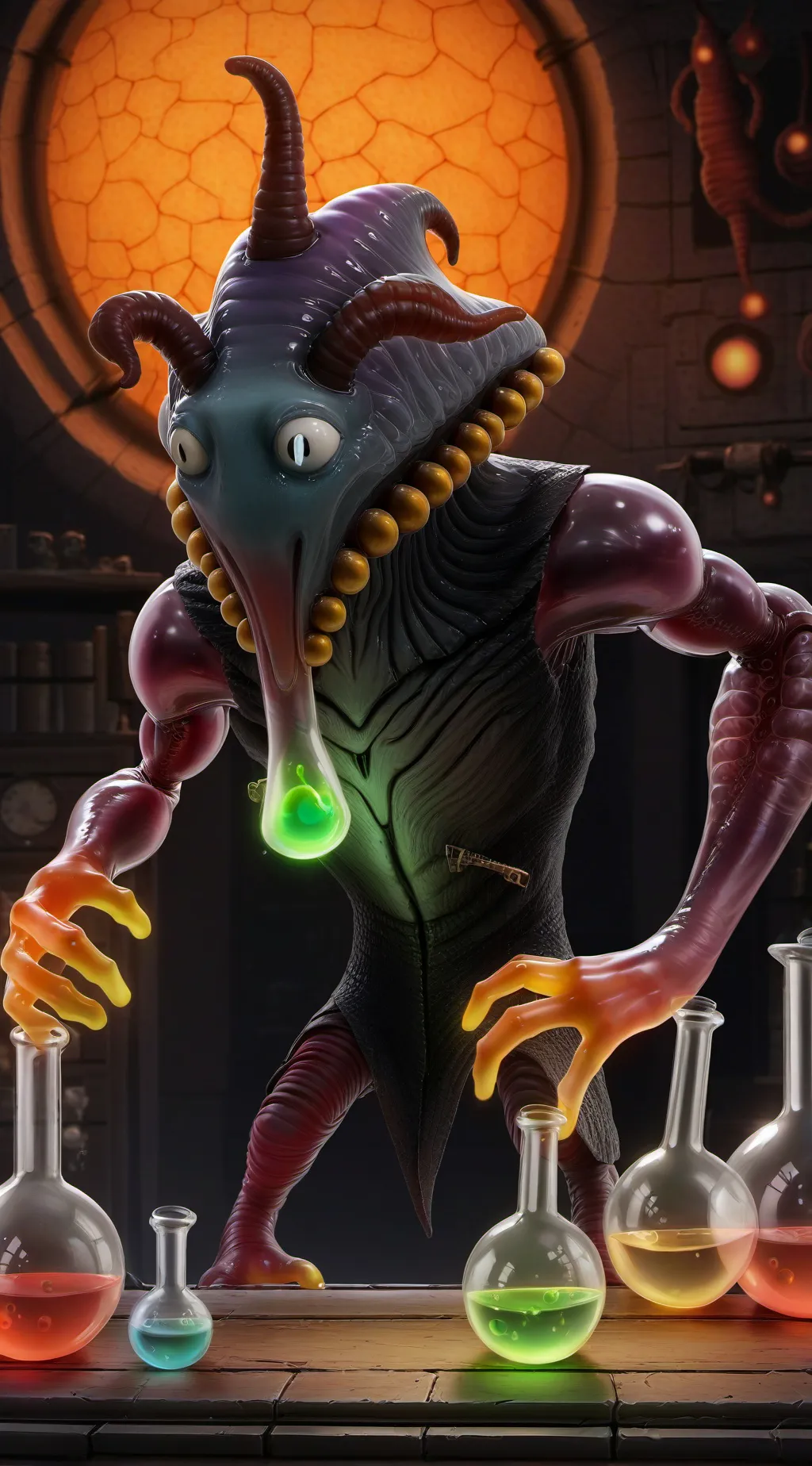 ai character: Glub-bo background