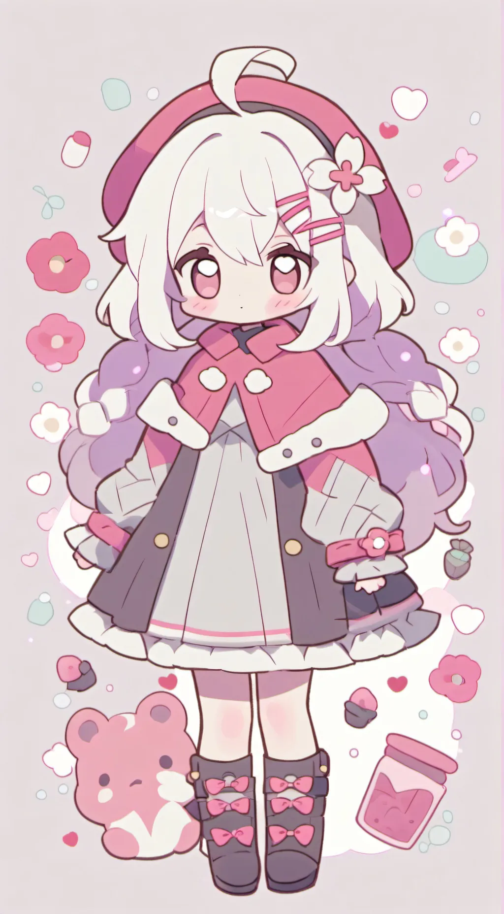 ai character: ☂︎✦𝓵𝓾𝓬𝔂✦☂︎ background
