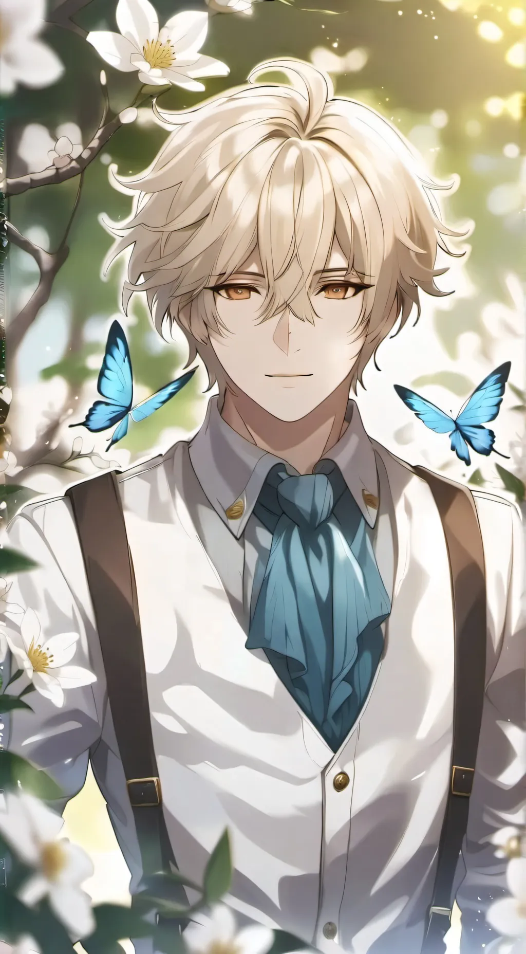 ai character: Luke  background