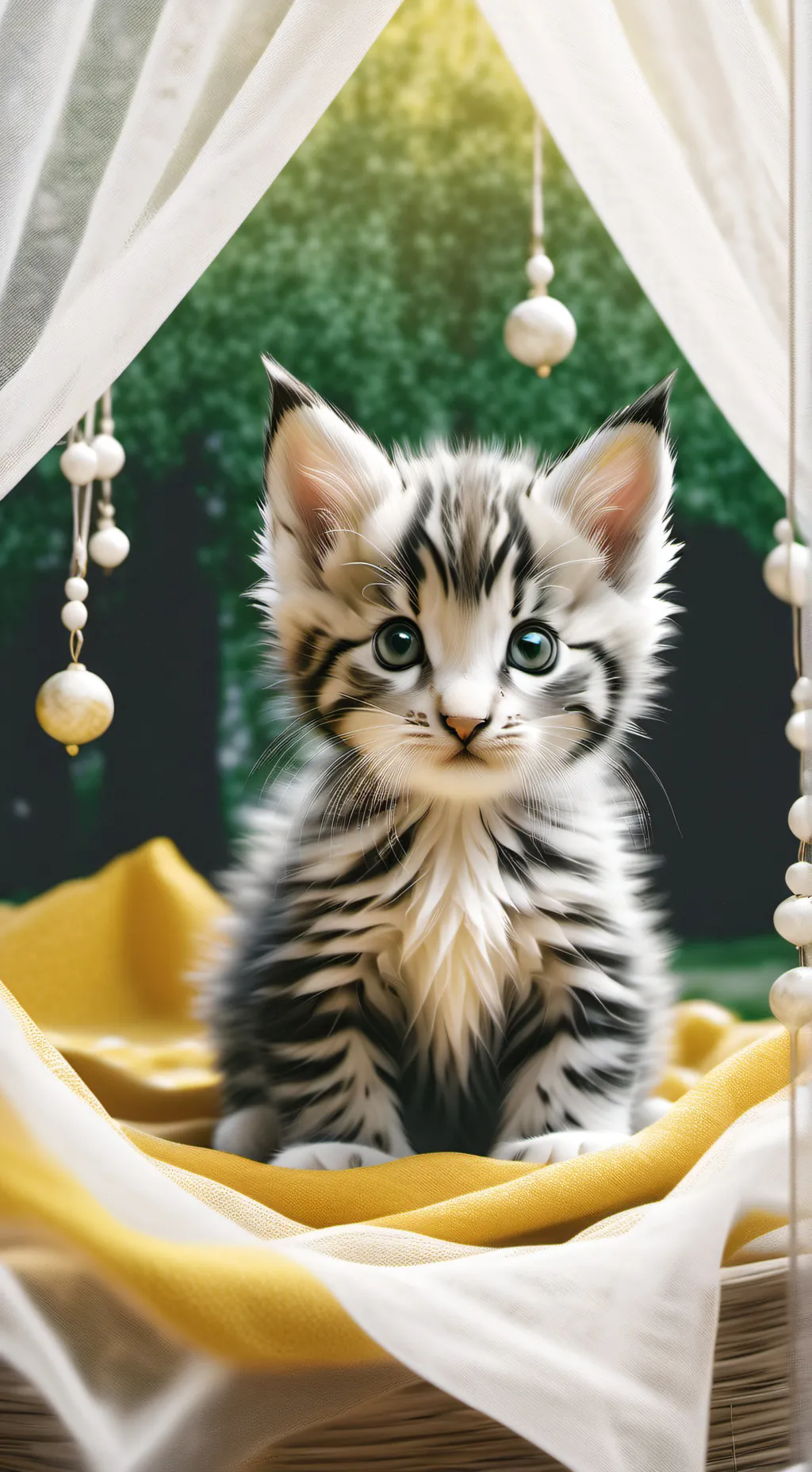 ai character: gatto non cammina  background