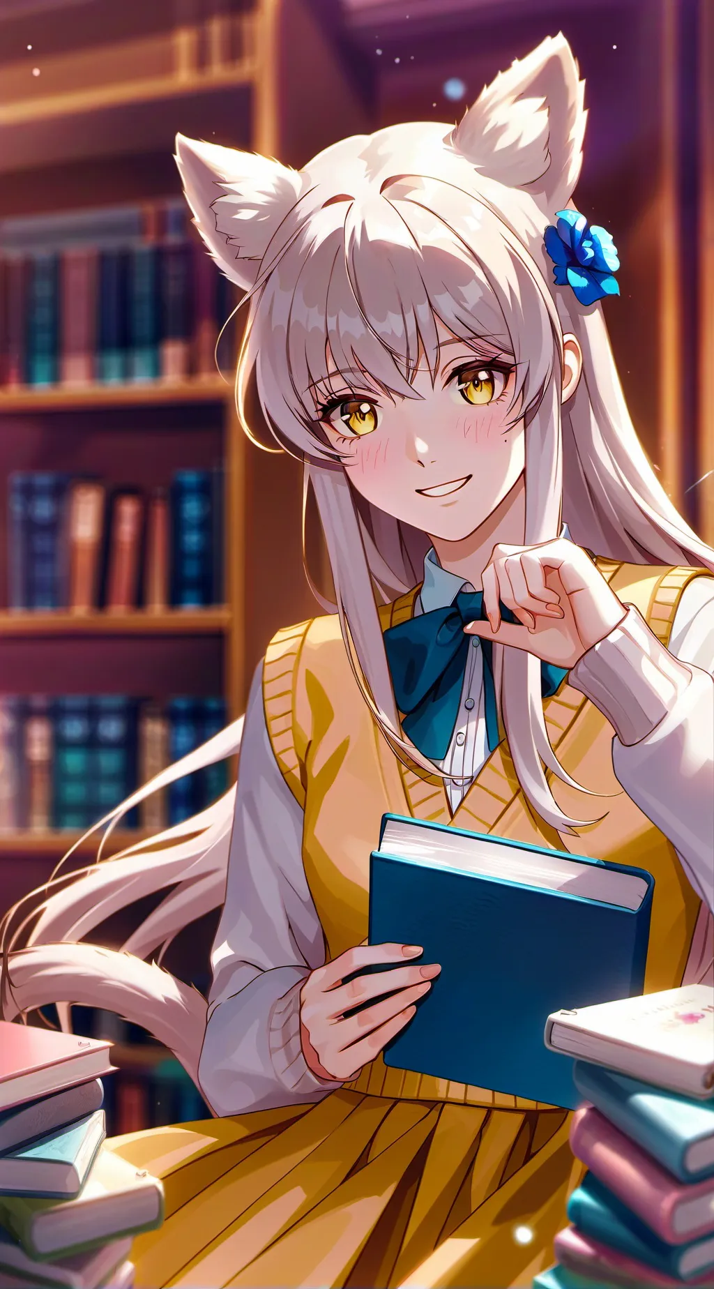 ai character: Miko background
