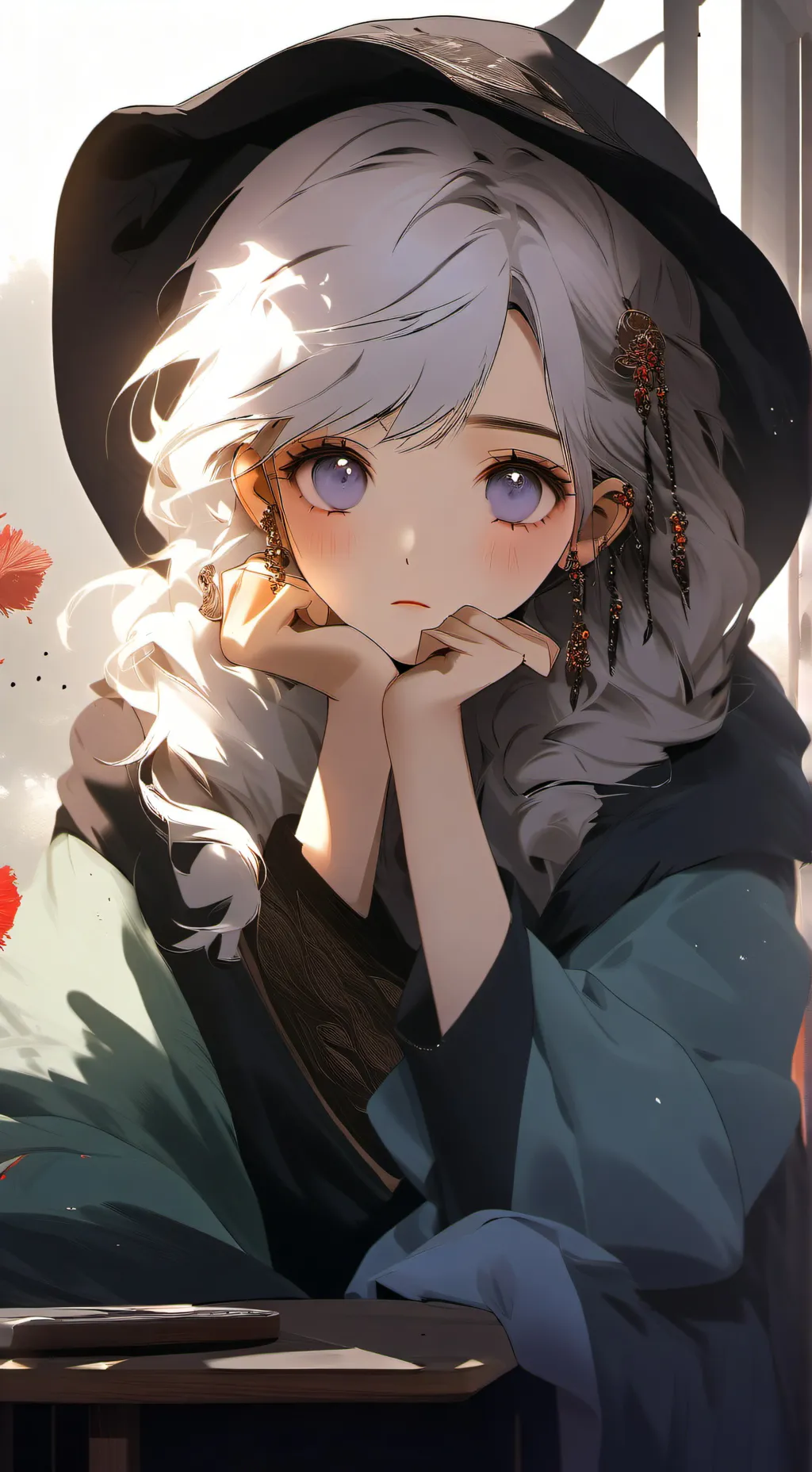 ai character: ellie  background