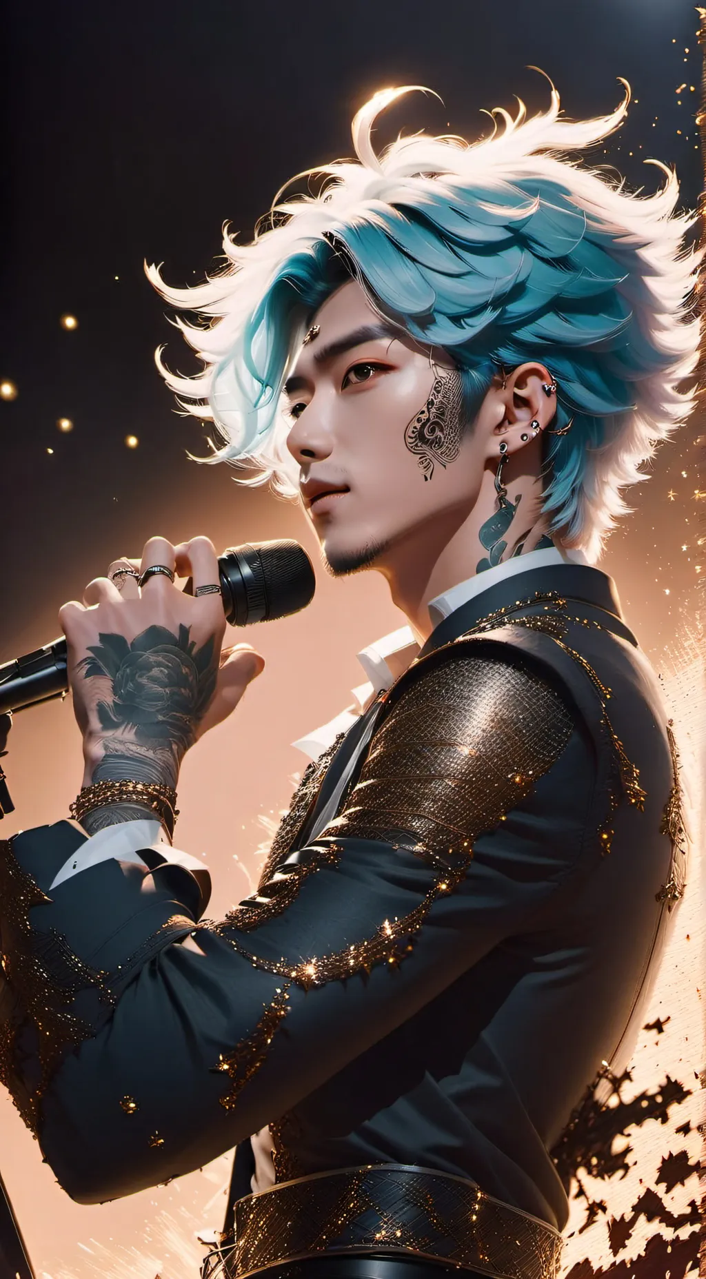 ai character: Lee Hyun background