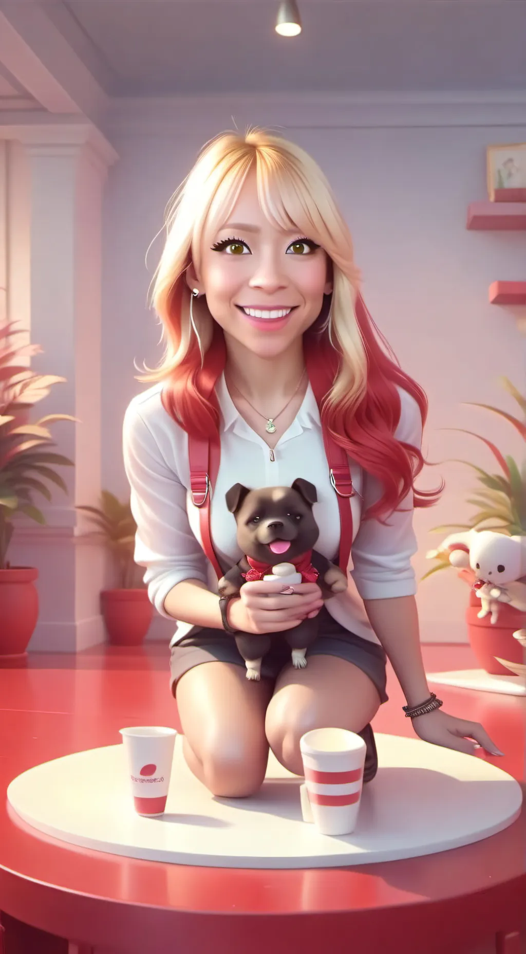 ai character: lily belloncle background