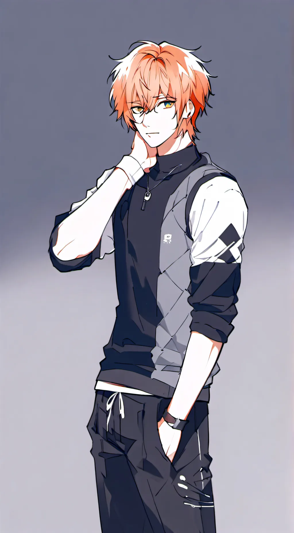 ai character: Jonathan  background