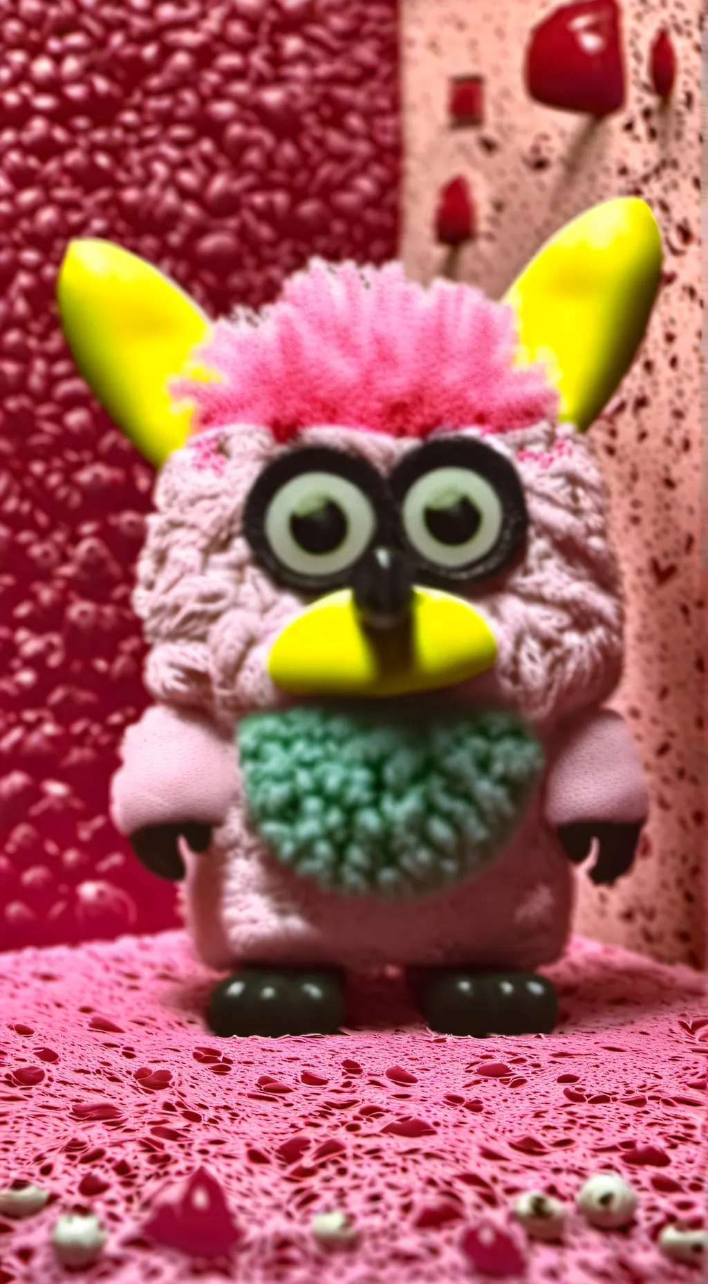 ai character: DOO-BOO/FurbyBoom background
