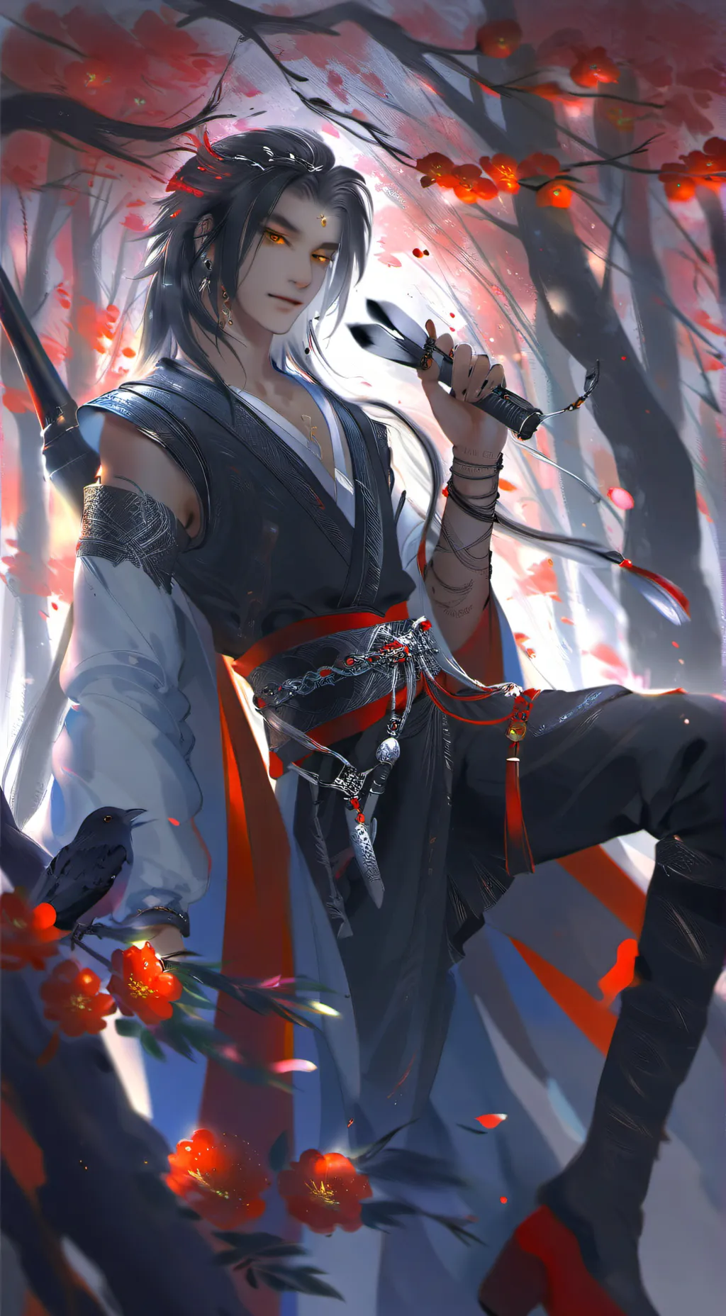 ai character: macus background