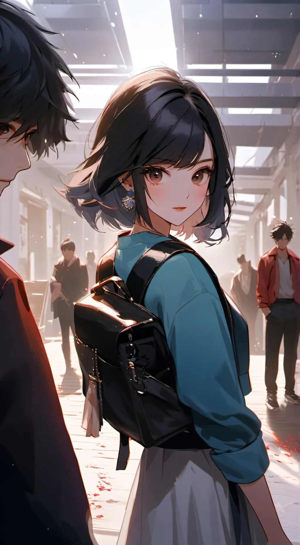 ai character: STRAYKIDS😘 background
