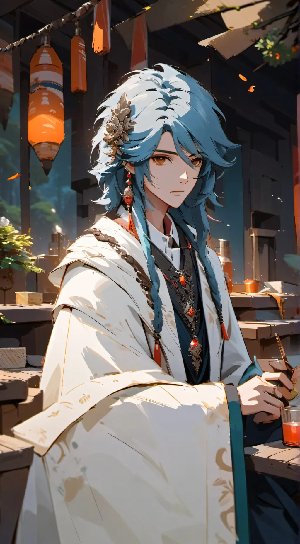 ai character: axwell  background