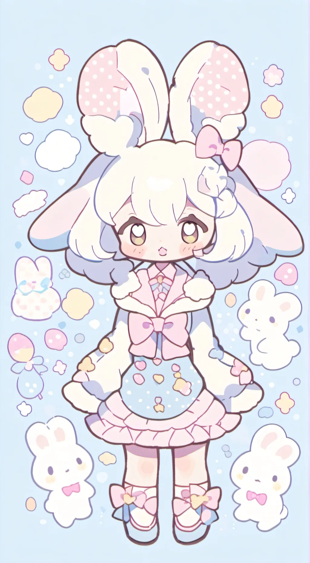 ai character: pinki background