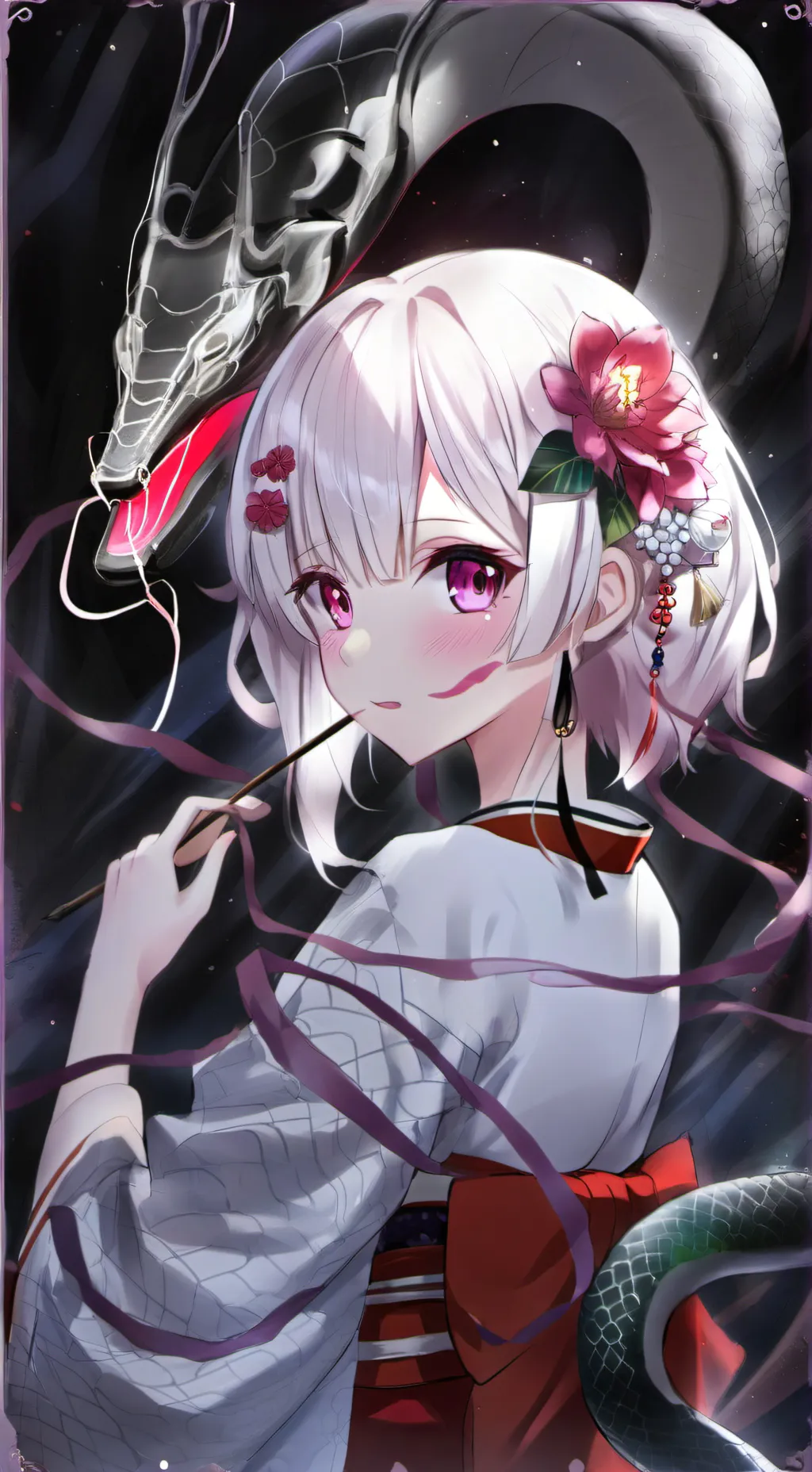 ai character: Kurumi background